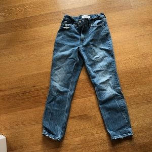 Abercrombie mom jeans